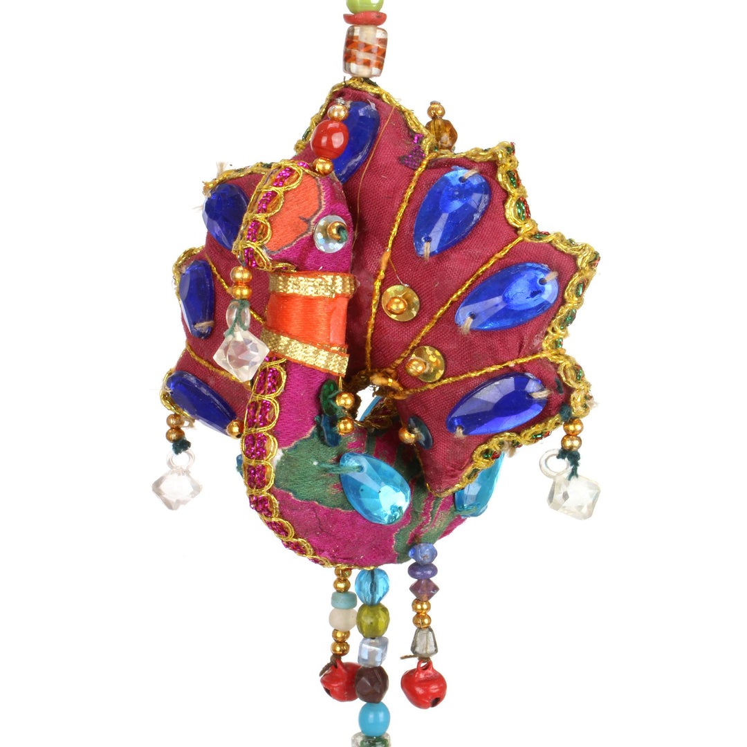 Handmade Rajasthani Strings Hanging Decorations - Peacocks