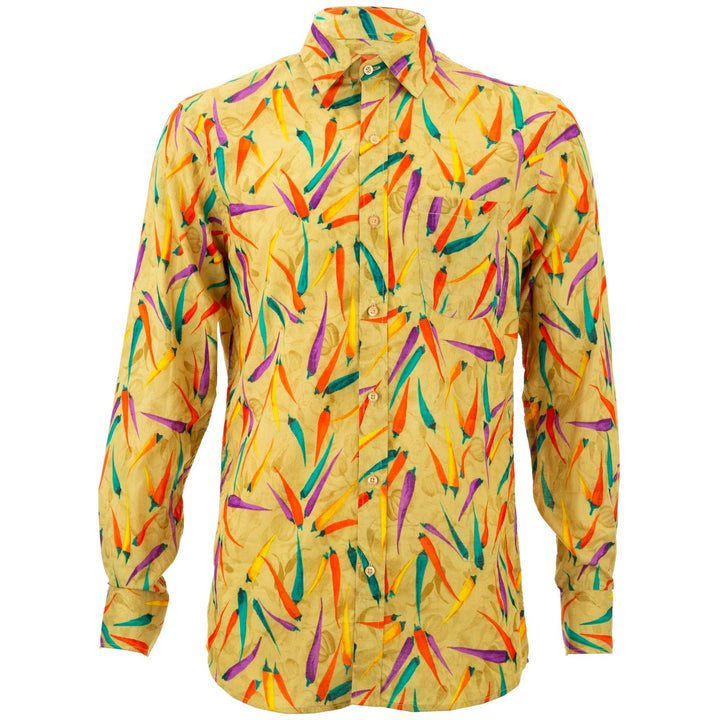 Regular Fit Long Sleeve Shirt - Chillies