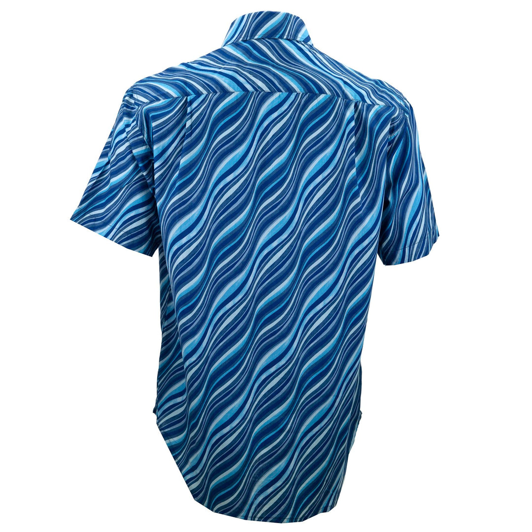 Regular Fit Short Sleeve Shirt - Ripples