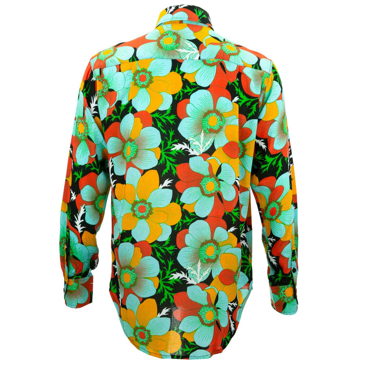 Regular Fit Long Sleeve Shirt - Floral