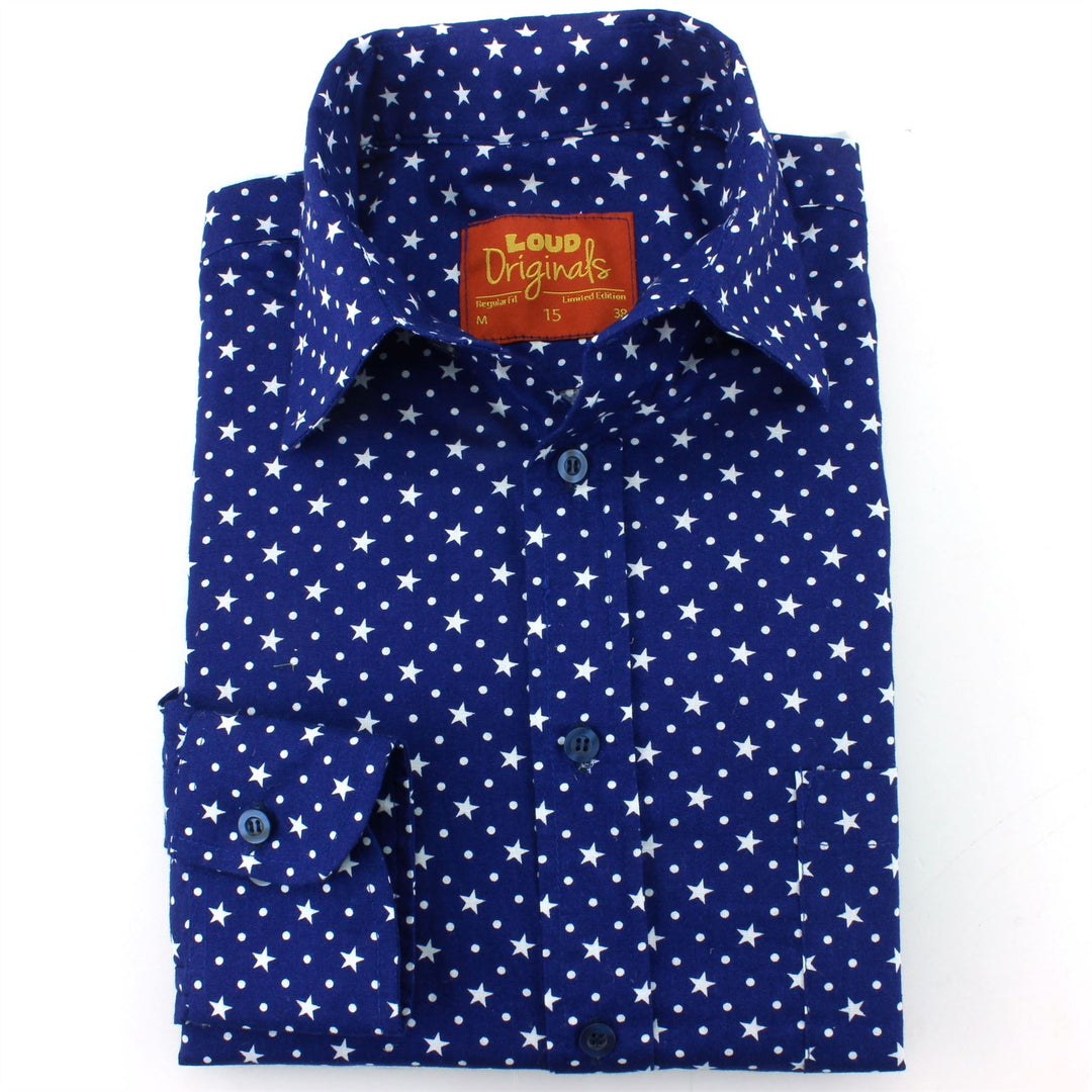 Regular Fit Long Sleeve Shirt - Polka Stars