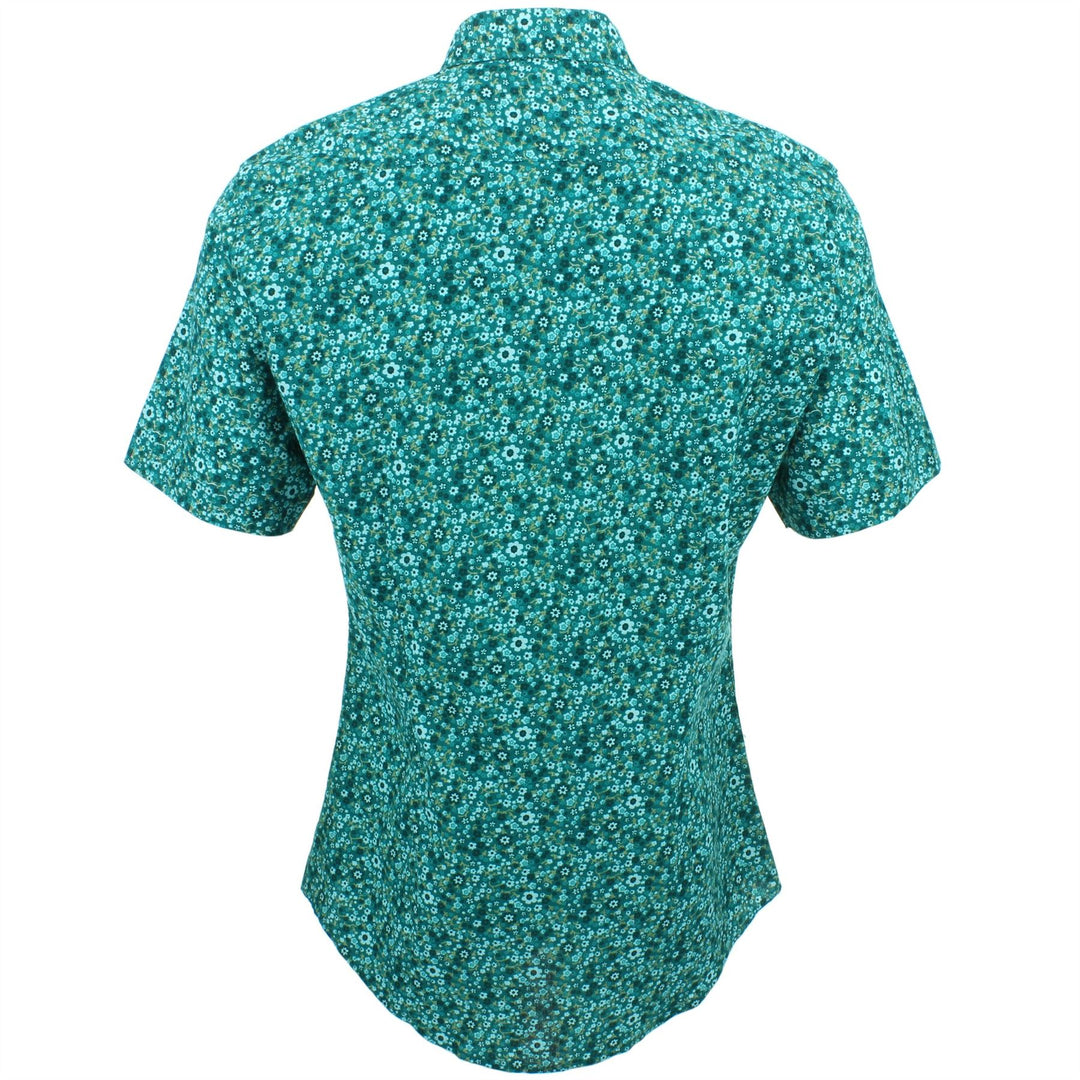 Slim Fit Short Sleeve Shirt - Ditzy Floral