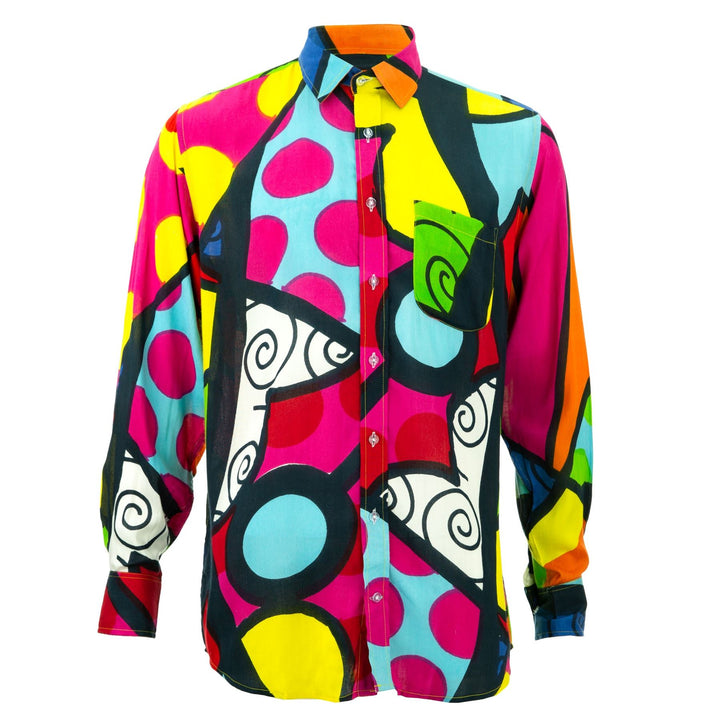 Regular Fit Long Sleeve Shirt - Carnival Beach