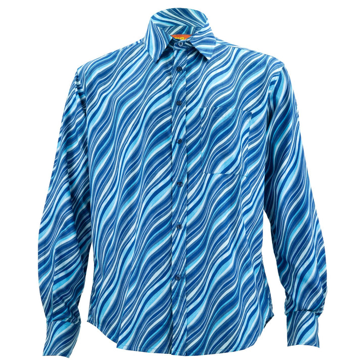 Regular Fit Long Sleeve Shirt - Ripples