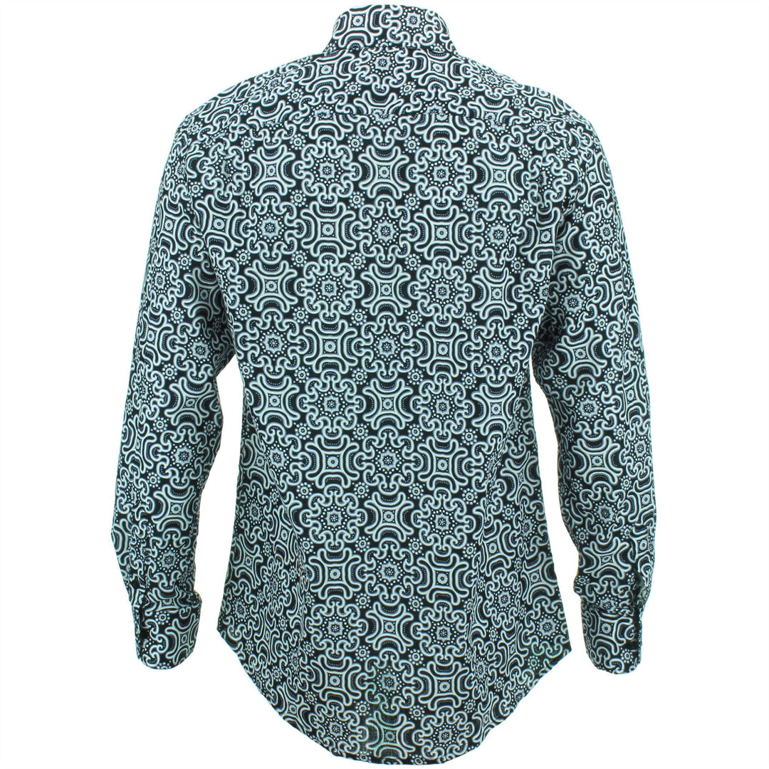 Regular Fit Long Sleeve Shirt - Tribal Fret