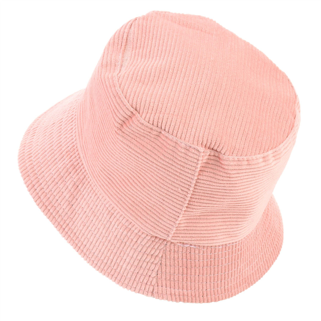 Bucket Hat - Cord Pink