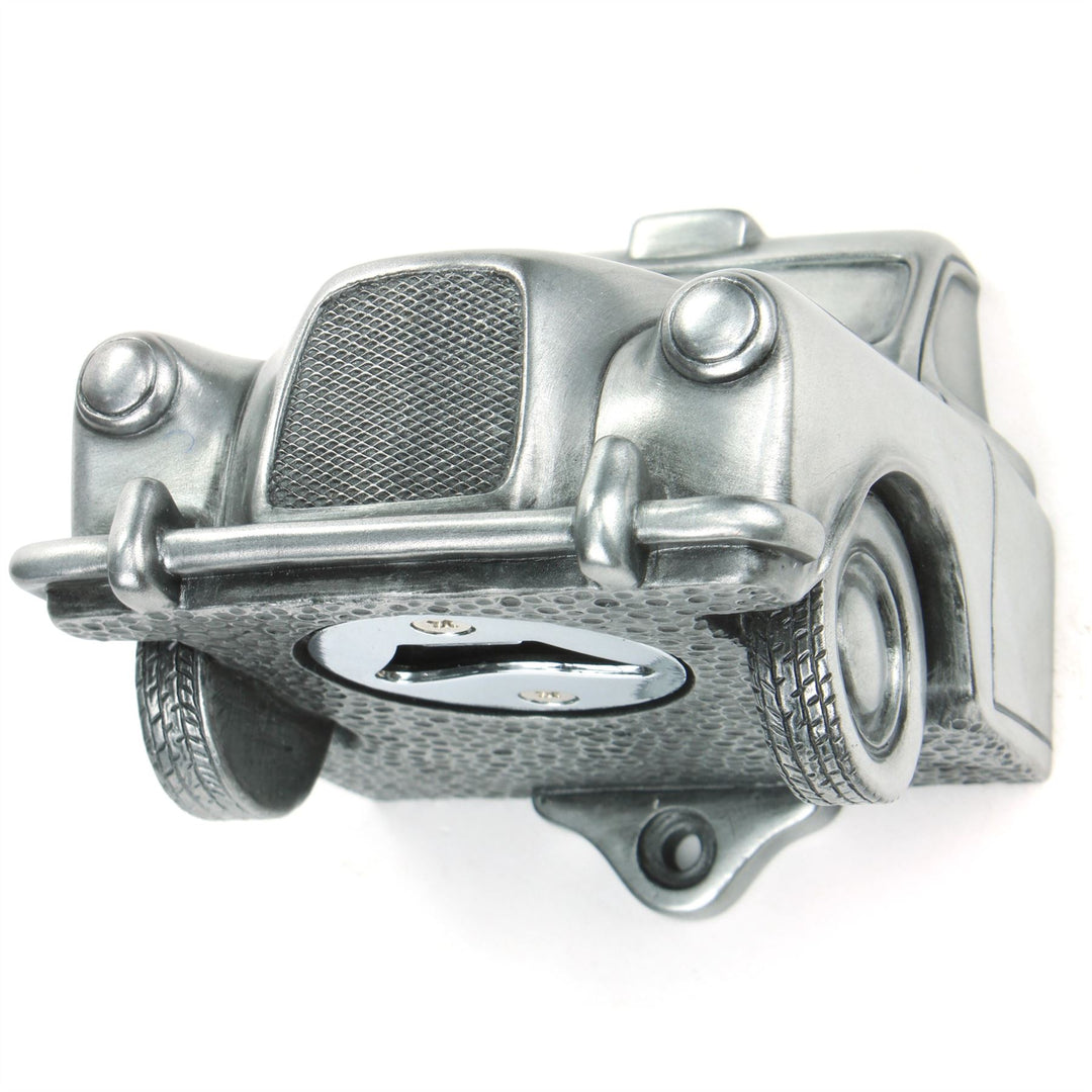 Wall Mounted Character Bottle Opener - Taxi (Silver)