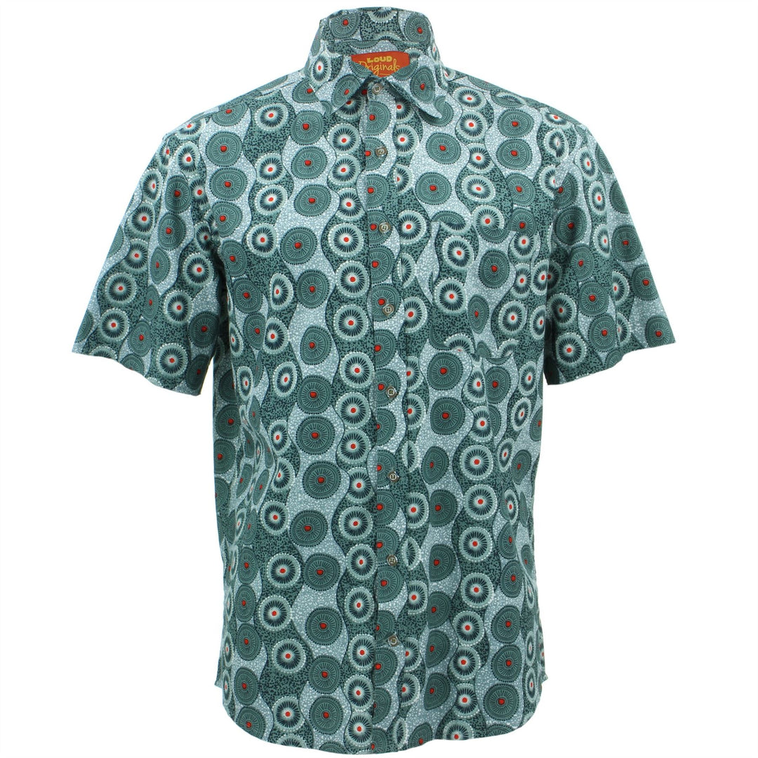 Regular Fit Short Sleeve Shirt - Umbrella Walkways