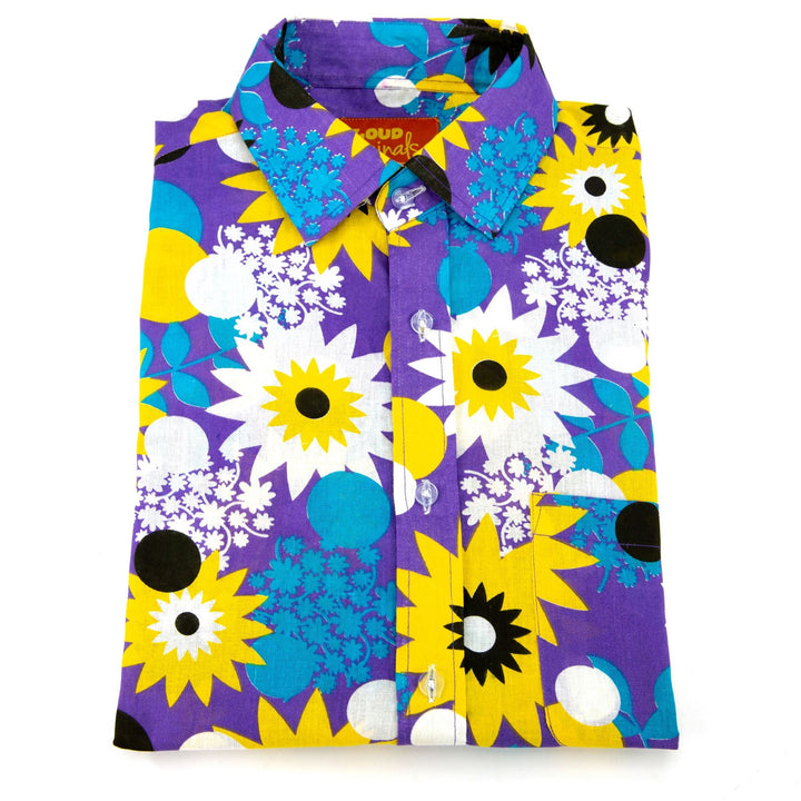 Regular Fit Long Sleeve Shirt - Bold Floral