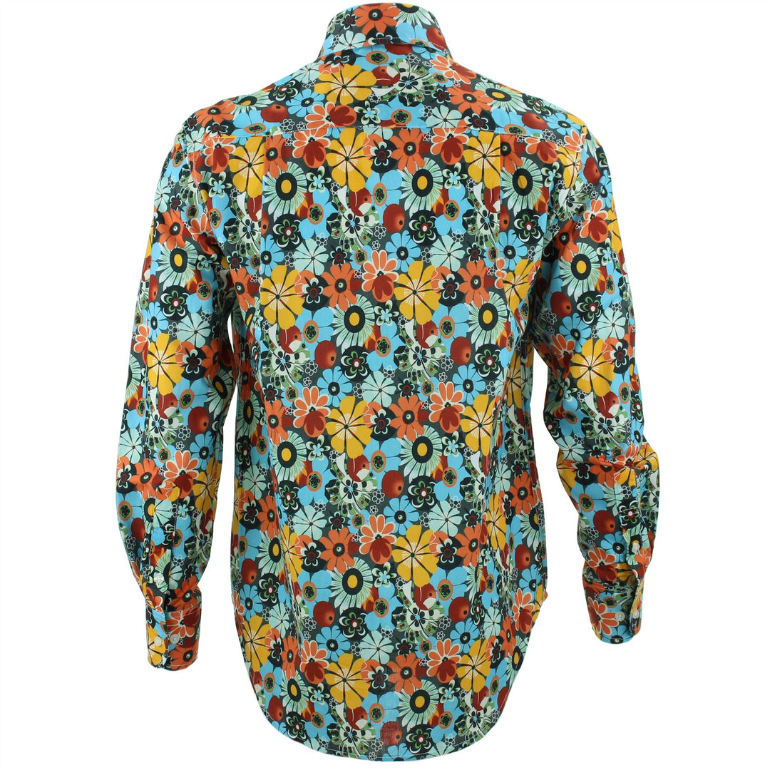 Regular Fit Long Sleeve Shirt - Daisy Bloom