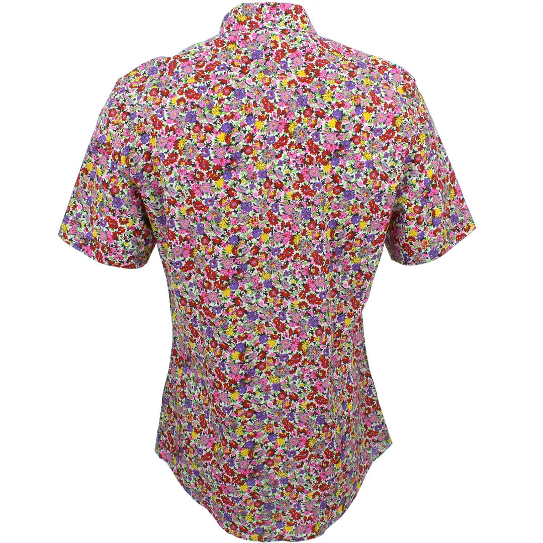 Slim Fit Short Sleeve Shirt - Ditzy Floral