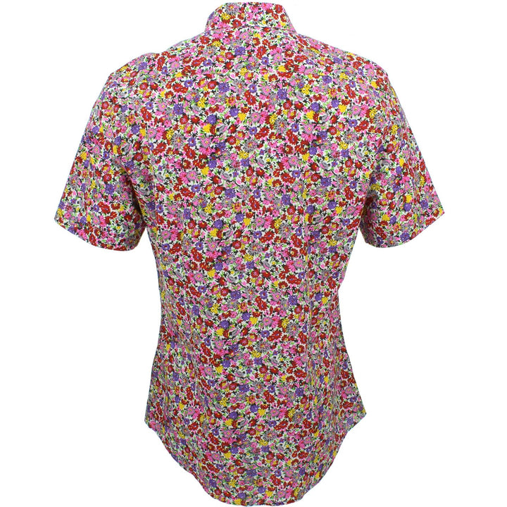 Slim Fit Short Sleeve Shirt - Ditzy Floral