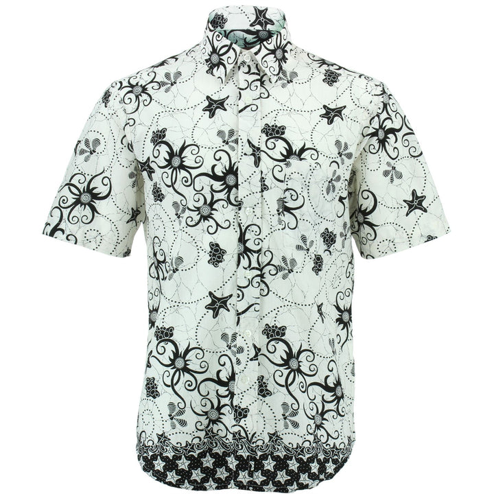 Regular Fit Short Sleeve Shirt - Tendrils