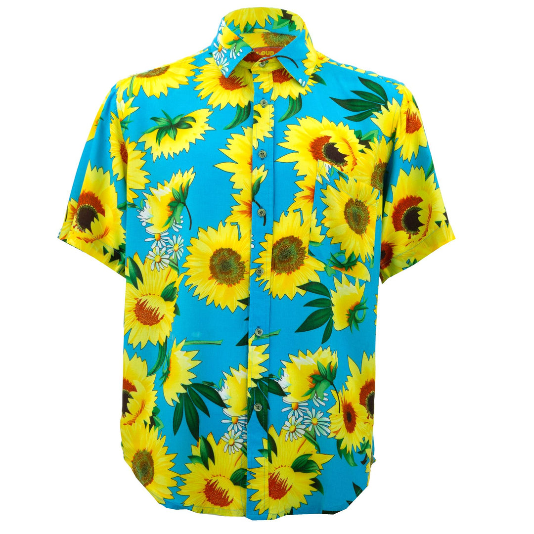 Regular Fit Short Sleeve Shirt - Sunflower