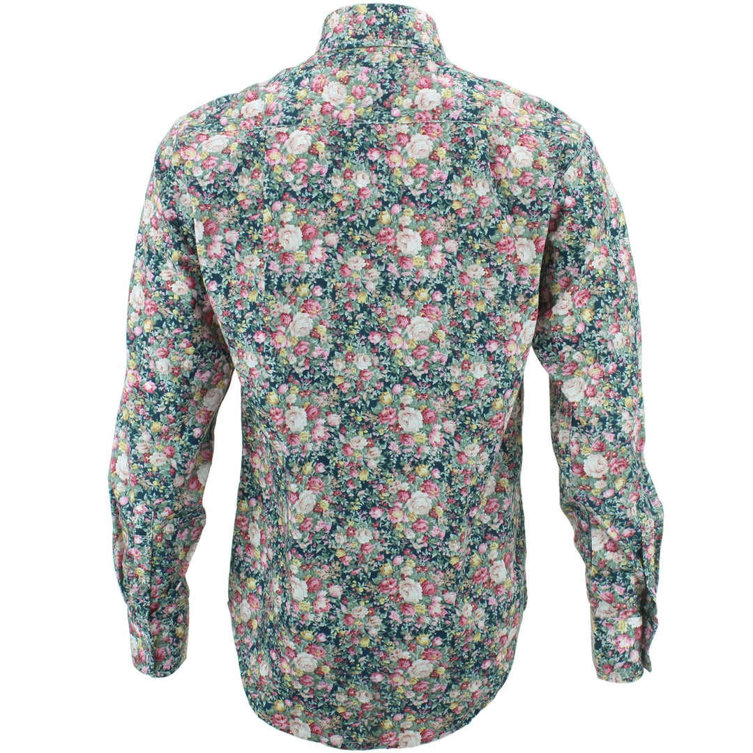 Regular Fit Long Sleeve Shirt - Floral