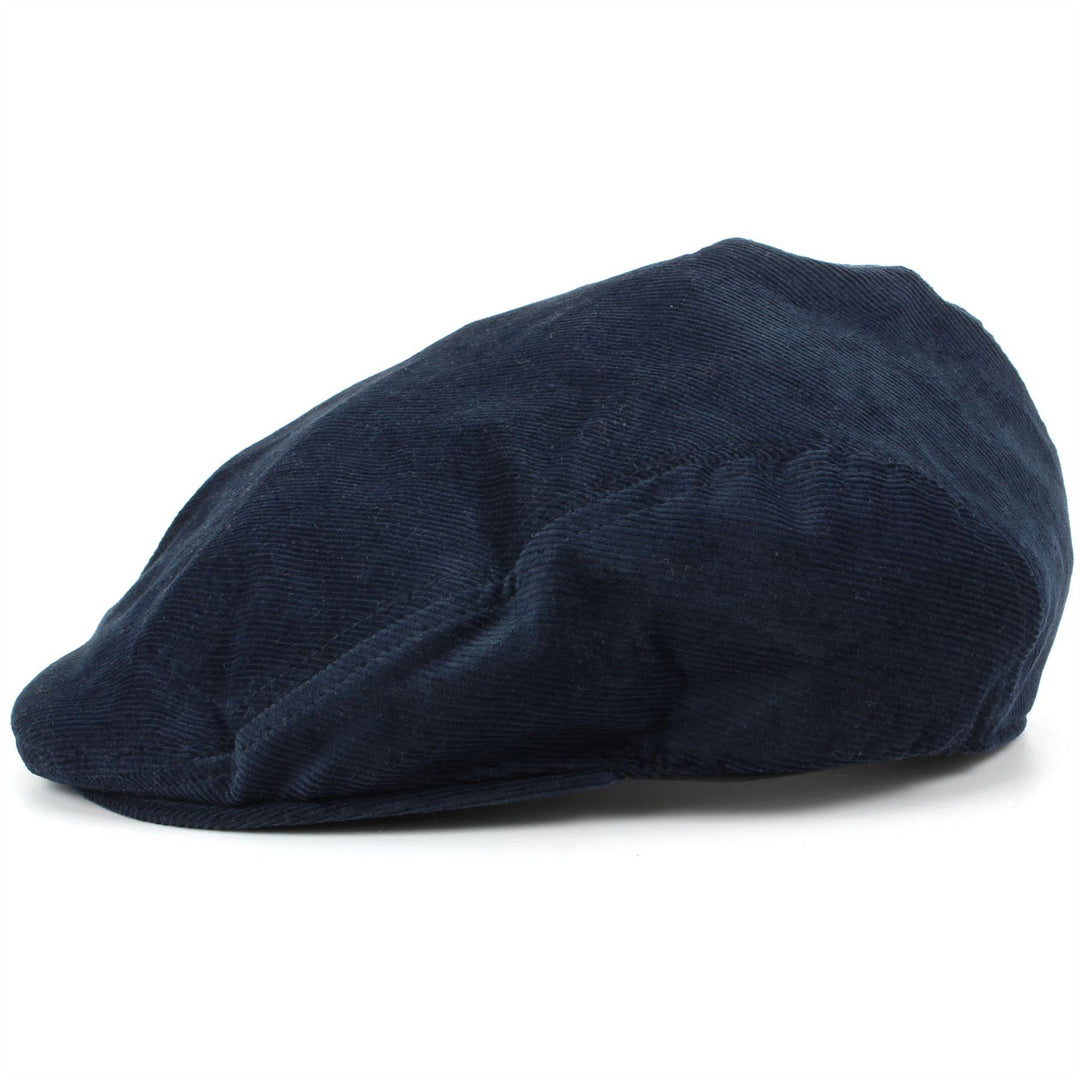 Corduroy Flat Cap - Blue