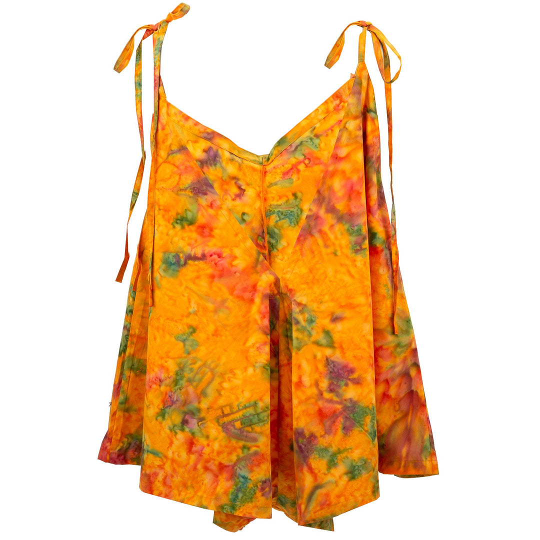 Short Jumpsuit - Orange Mist