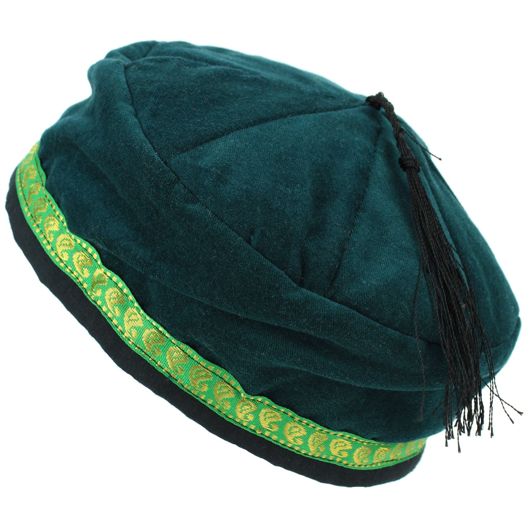 Plain green hat online