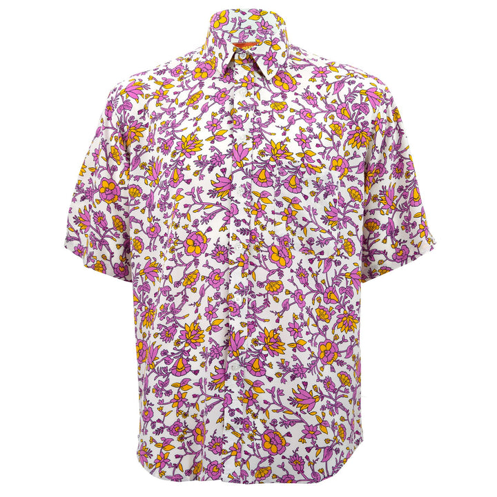 Regular Fit Short Sleeve Shirt - Spring Doodle