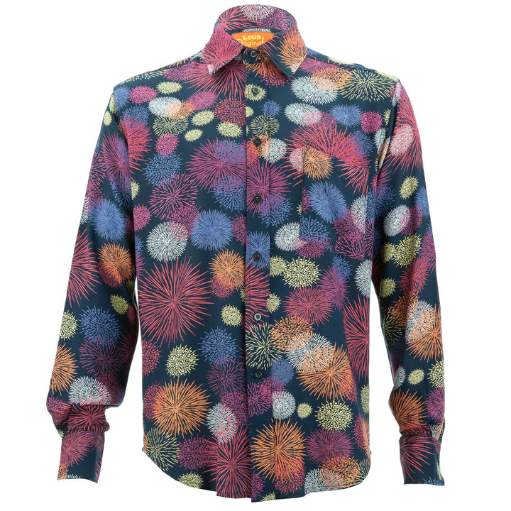 Regular Fit Long Sleeve Shirt - Fireworks