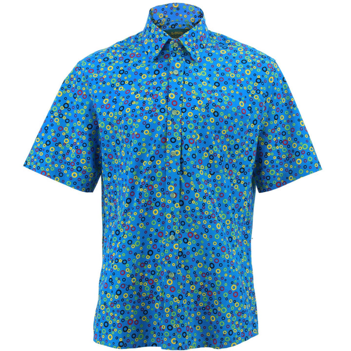 Regular Fit Short Sleeve Shirt - Circles