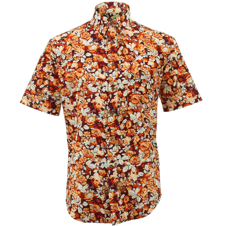 Regular Fit Short Sleeve Shirt - Autumn