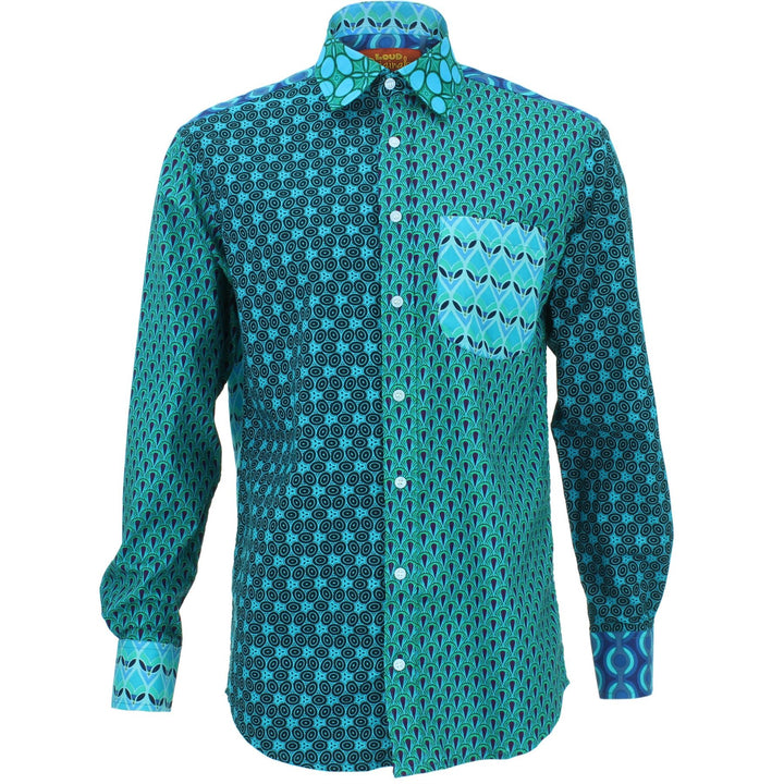 Regular Fit Long Sleeve Shirt - Random Mixed Panel