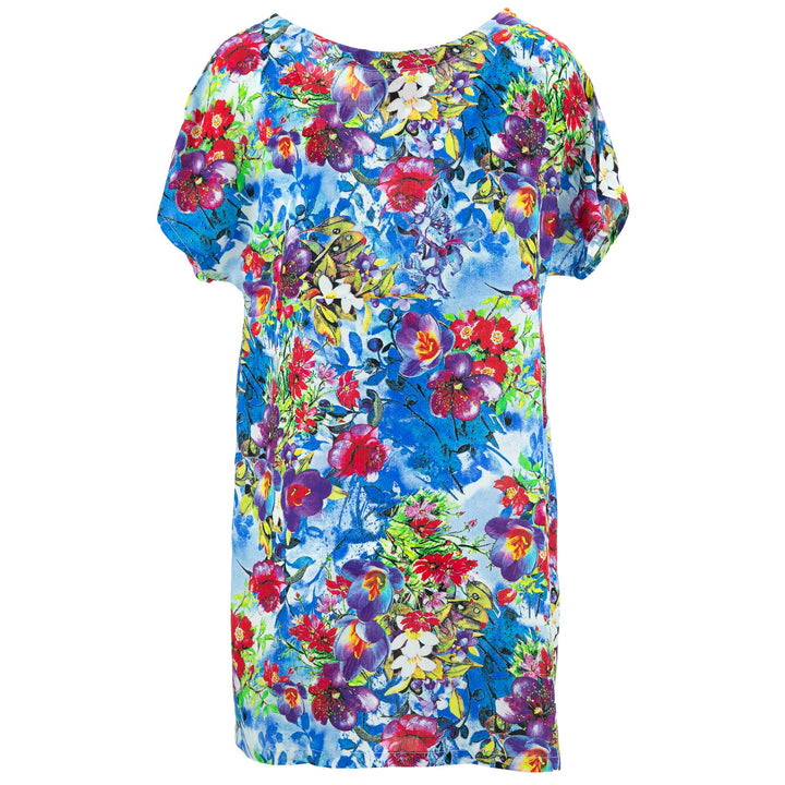 Lolo Short Shift Dress - Brilliant Blooms