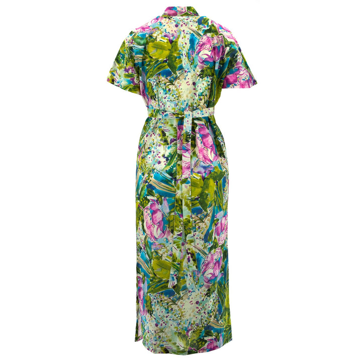 Mandarin Maxi Dress - Pressed Meadow